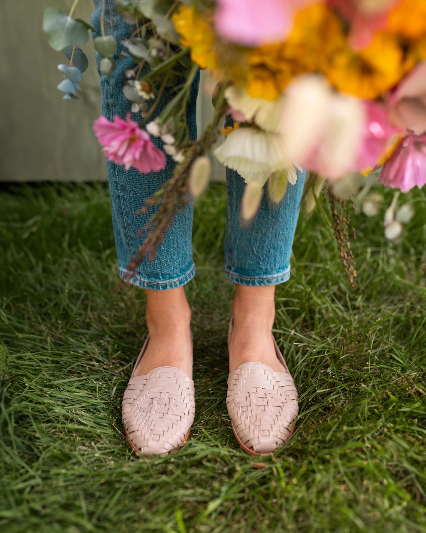 The Traditional - Stone Grey | Mexican Huarache Sandal (FINAL SALE)