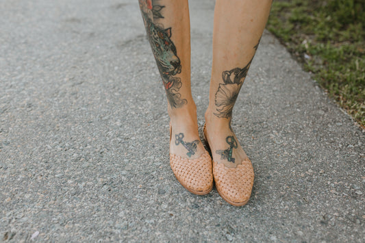 The Woven - Tan | Mexican Huarache Sandal