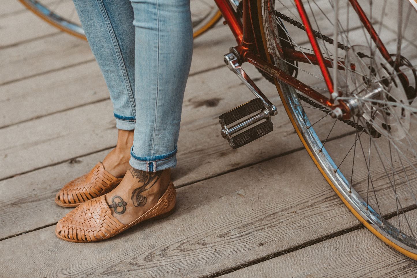 Tan Mexican Huarache Sandal