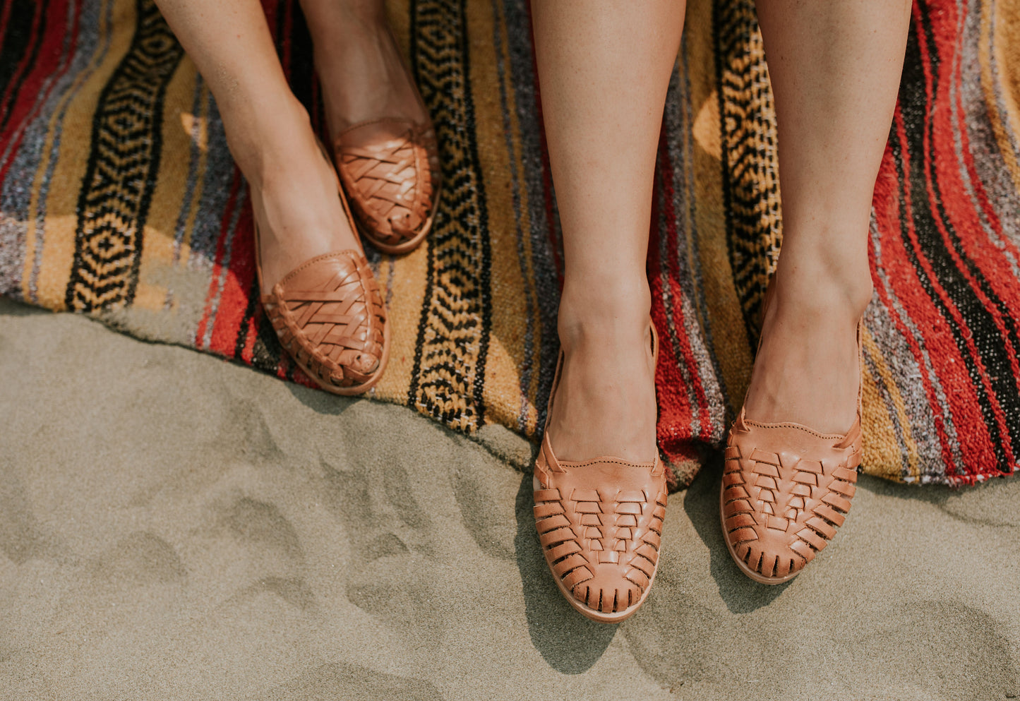 The Vintage - Tan | Mexican Huarache Sandal